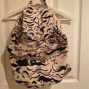 Baggu canvass drawstring backpack